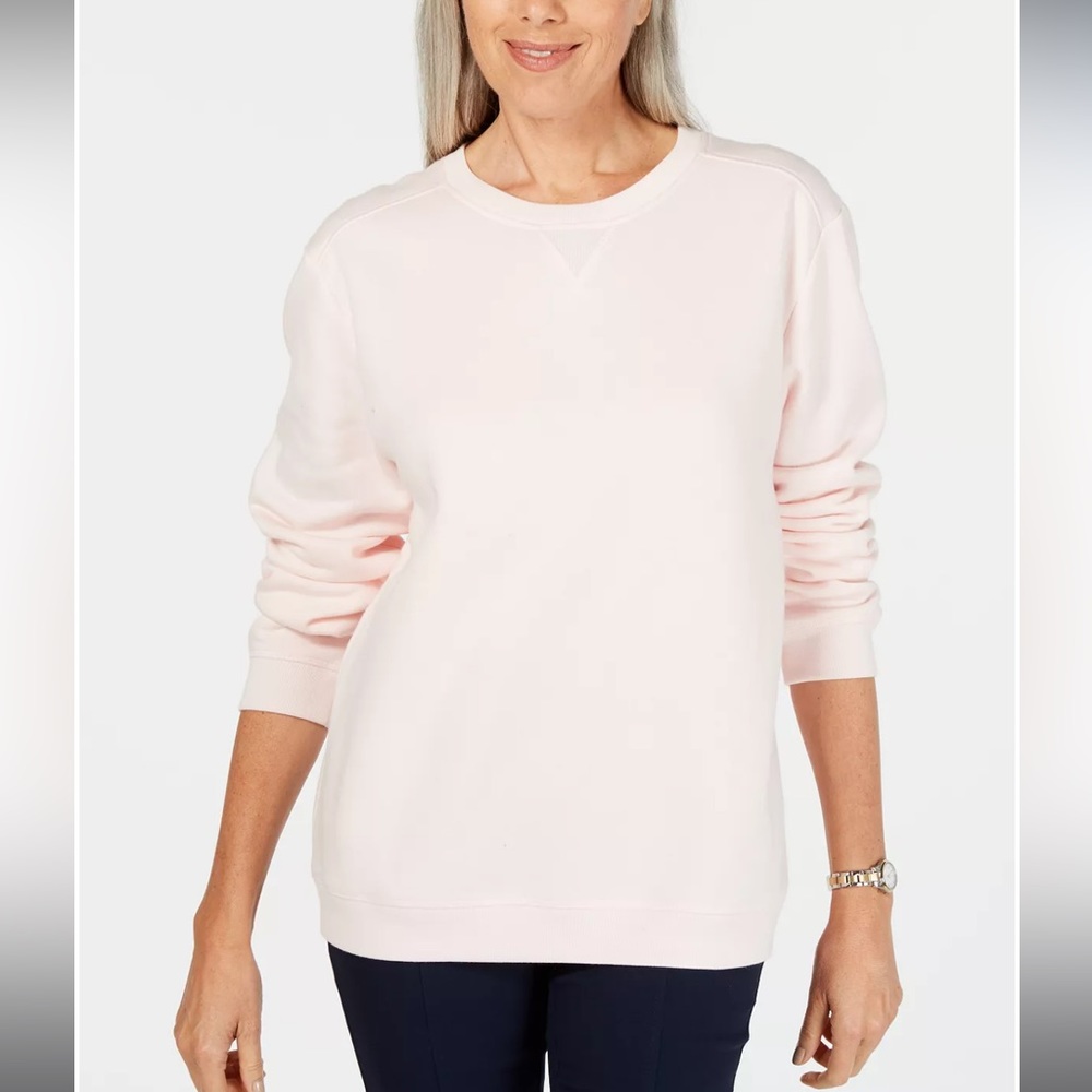 Karen Scott Crewneck Sweatshirt